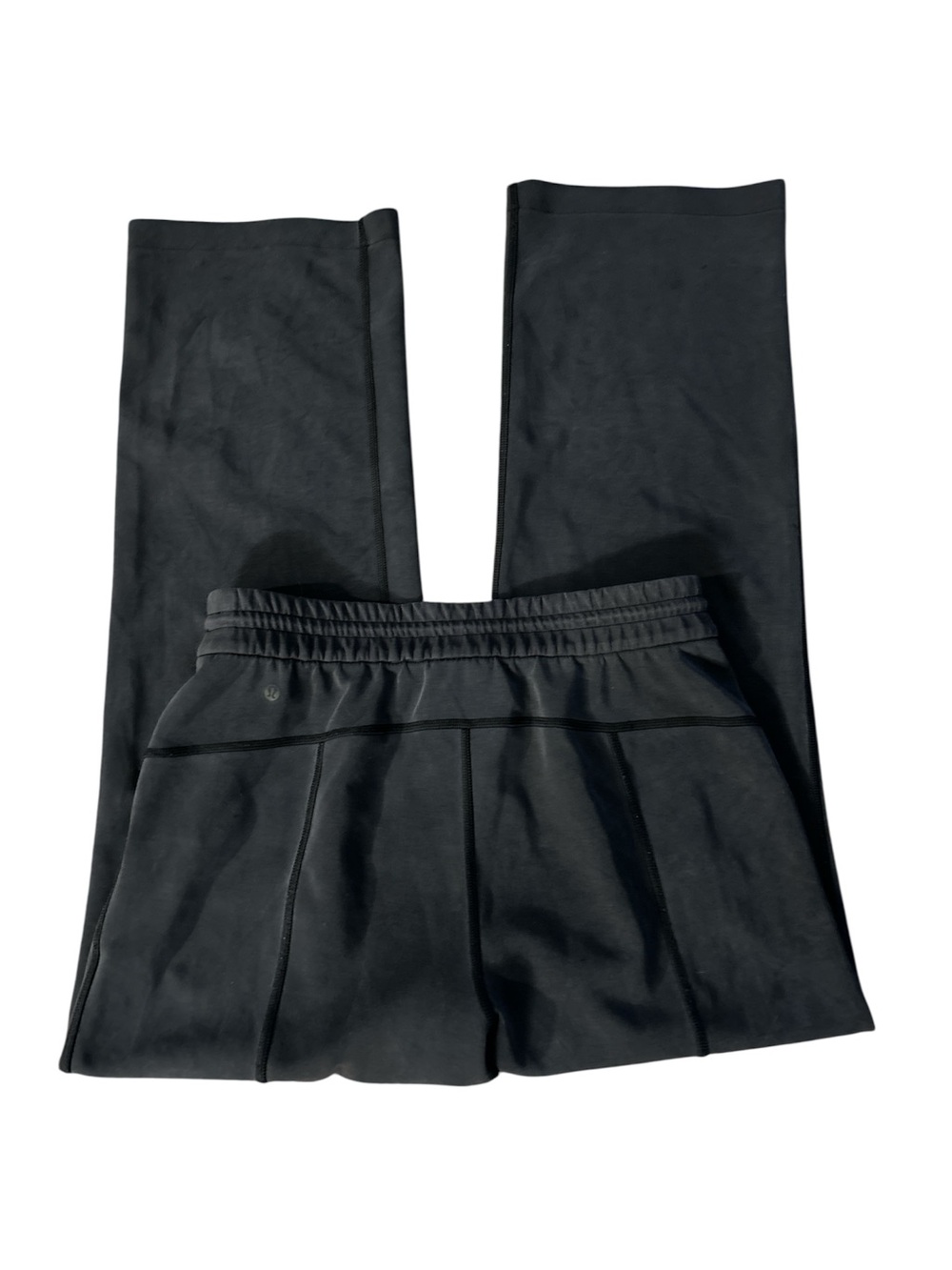 Lululemon High Waist Wide Leg Black Sweatpants